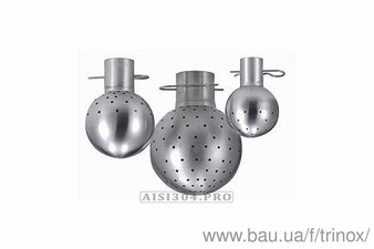 Моющая головка нержавеющая 40/22 AISI 304 &mdash; Тринокс
